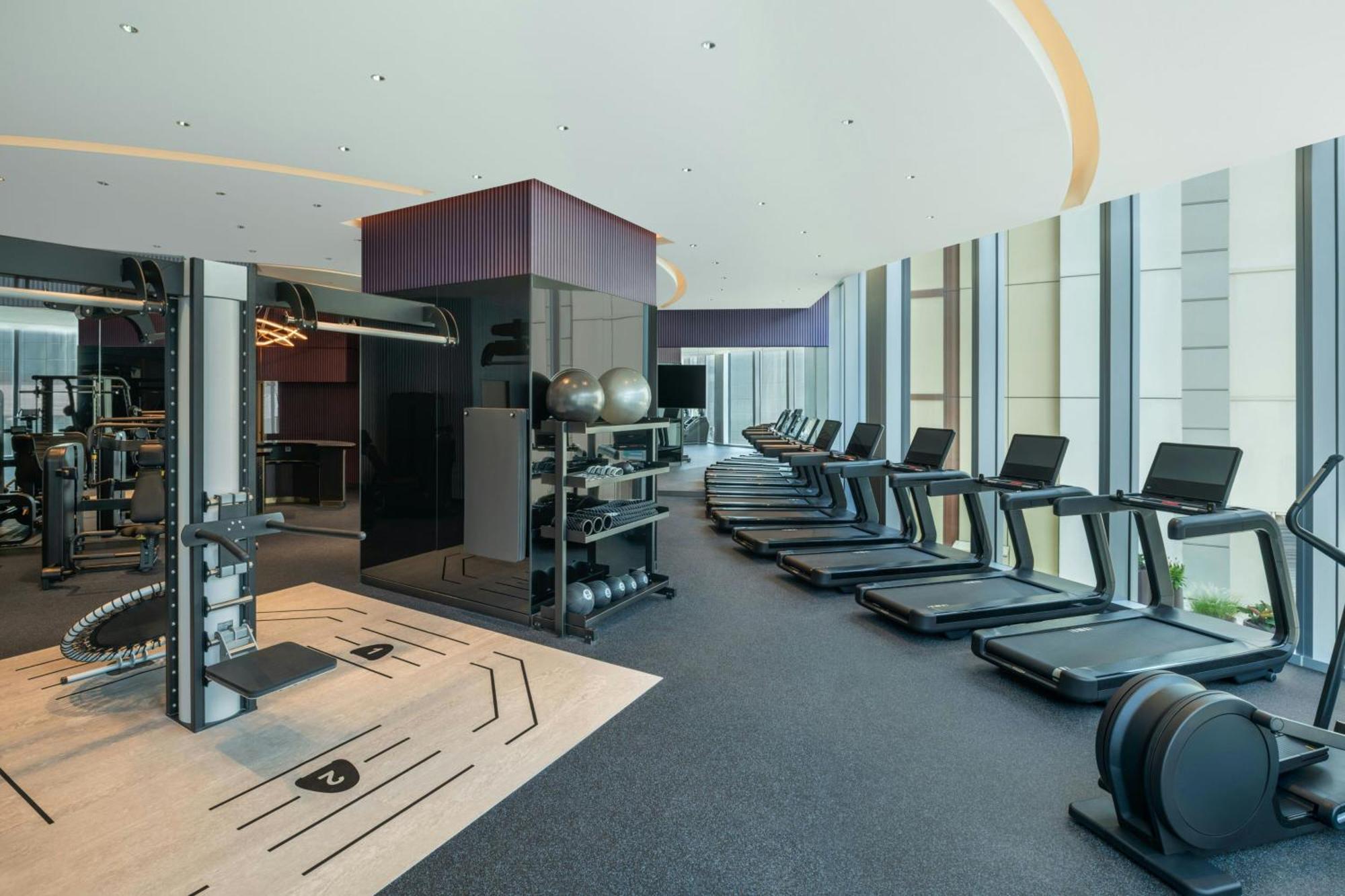 W Macau - Studio City Luaran gambar The gym at The Hari