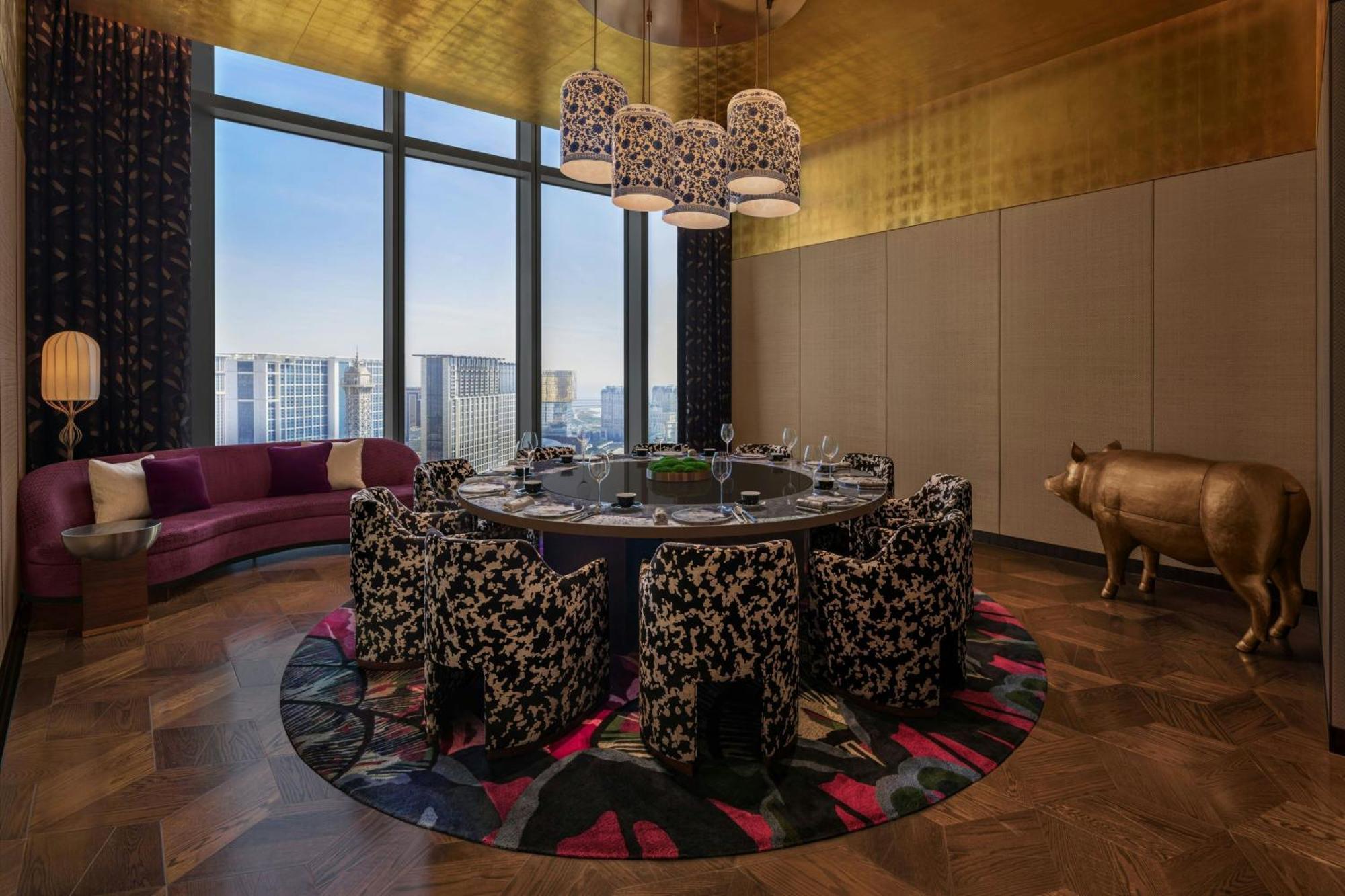 W Macau - Studio City Luaran gambar The private dining room at the restaurant